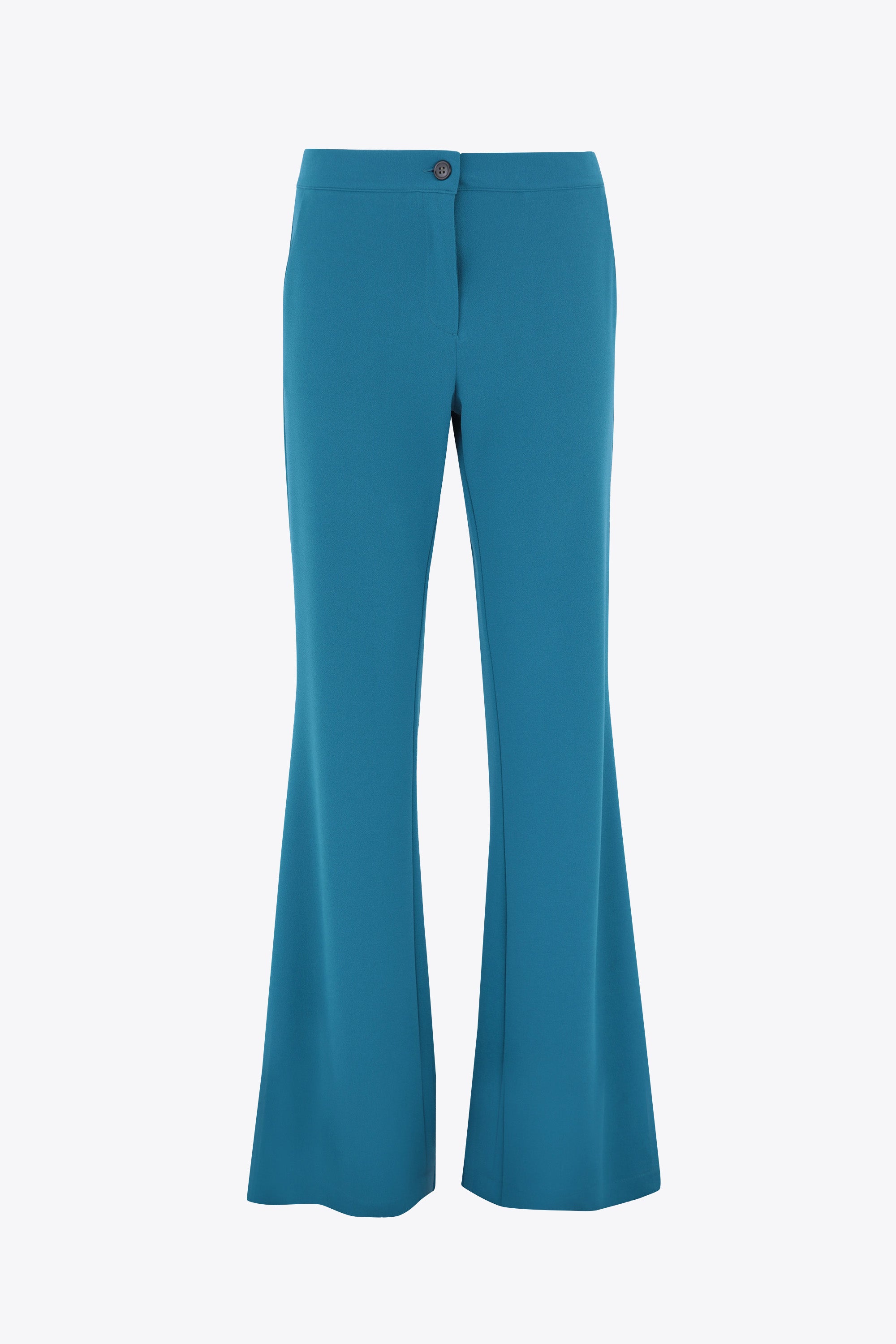 Pantalone a zampa in scuba crepe - FW25